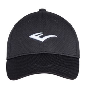 Everlast Unisex Adult Embroidered Logo Mesh Cap / Black